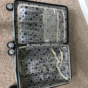 Samantha Brown Hard Side Teal Suitcase 